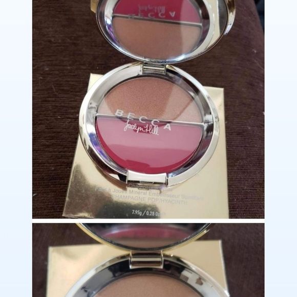 💙🧚‍♀️Becca x Jaclyn Hill DISCONTINUED Champagne Splits Blush NWT - Picture 6 of 8